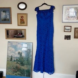 Blue Lace Dress
